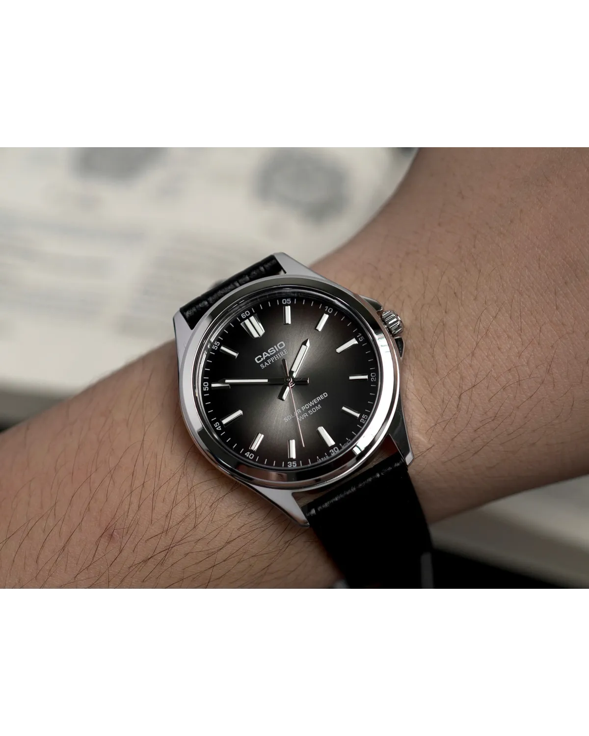 ZEGAREK MĘSKI CASIO MTS-RS100L-1A + BOX