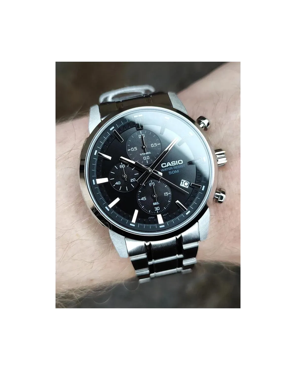 Zegarek Męski Casio MTP-E510D-1A1 + BOX Zegarek Męski Casio MTP-E510D-1A1 + BOX