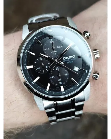 Zegarek Męski Casio MTP-E510D-1A1 + BOX