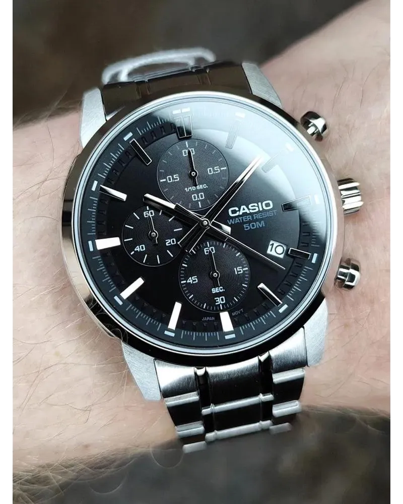Zegarek Męski Casio MTP-E510D-1A1 + BOX Zegarek Męski Casio MTP-E510D-1A1 + BOX