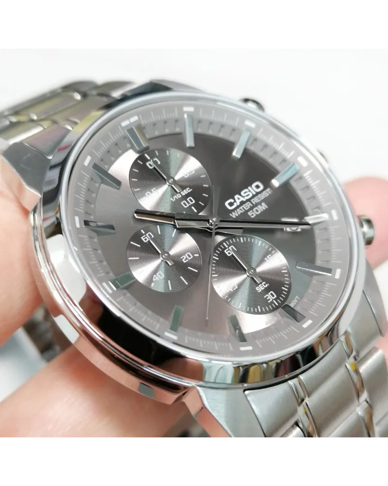 Zegarek Męski Casio MTP-E510D-8A + BOX Zegarek Męski Casio MTP-E510D-8A + BOX