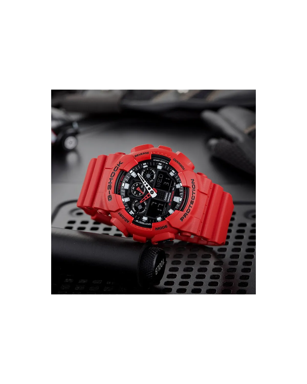 ZEGAREK MĘSKI CASIO G-SHOCK GA-100B-4AER (zd135d) + BOX