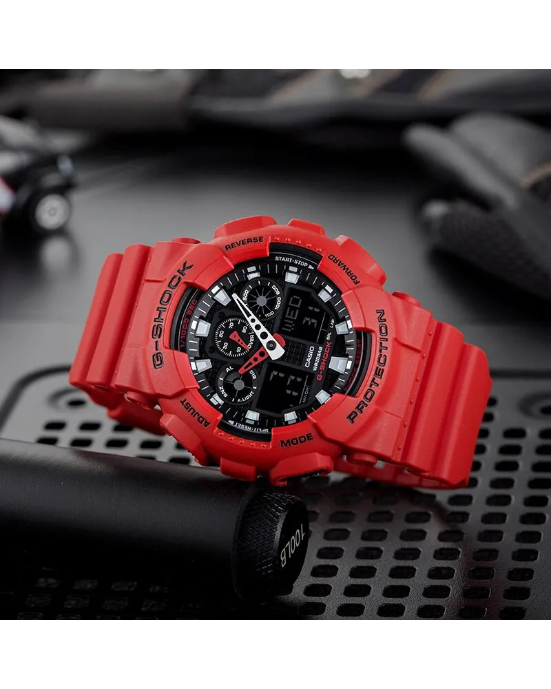 ZEGAREK MĘSKI CASIO G-SHOCK GA-100B-4AER (zd135d) + BOX