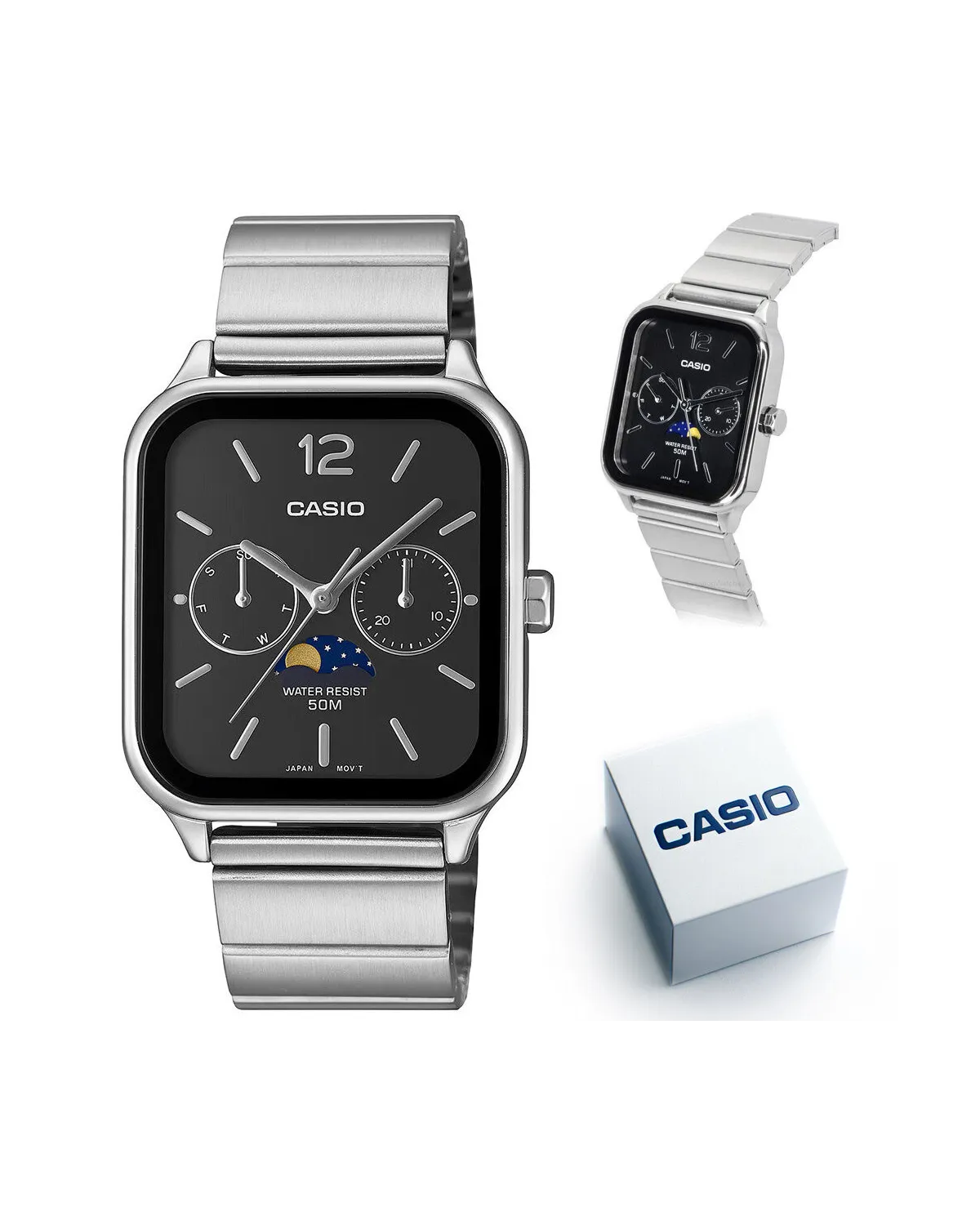 ZEGAREK MĘSKI CASIO MTP-M305D-1A + BOX ZEGAREK MĘSKI CASIO MTP-M305D-1A + BOX