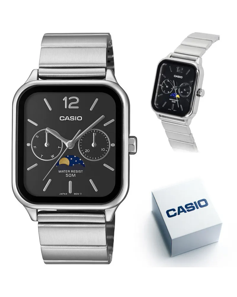 ZEGAREK MĘSKI CASIO MTP-M305D-1A + BOX ZEGAREK MĘSKI CASIO MTP-M305D-1A + BOX