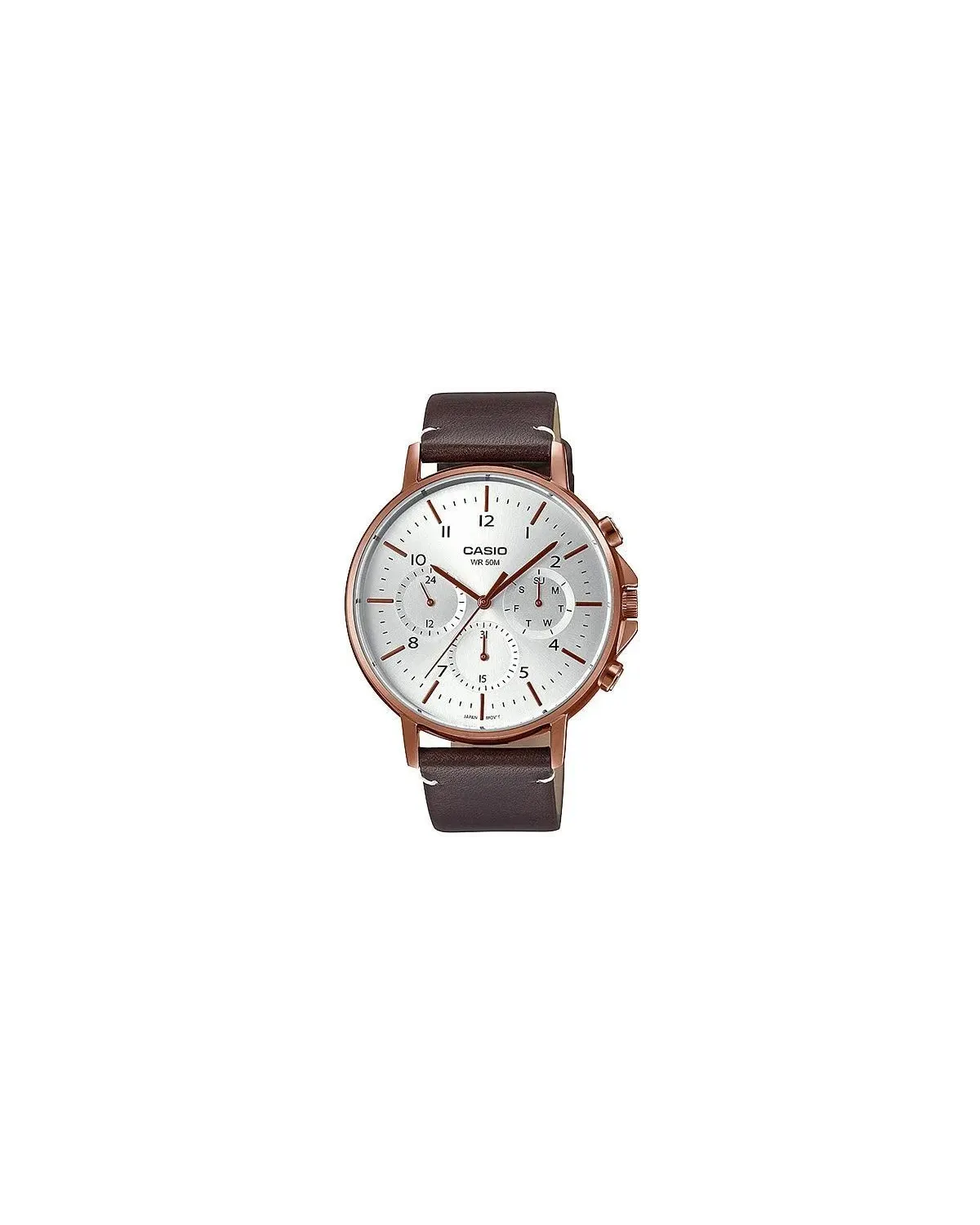 ZEGAREK MĘSKI CASIO MTP-E321RL-5A (zd190b) + BOX