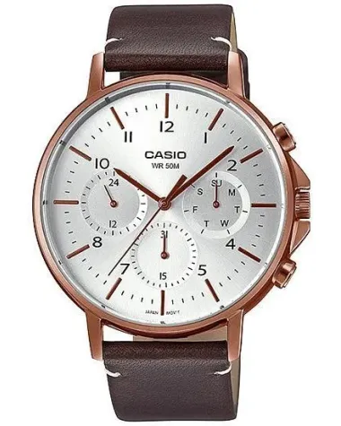 ZEGAREK MĘSKI CASIO MTP-E321RL-5A (zd190b) + BOX