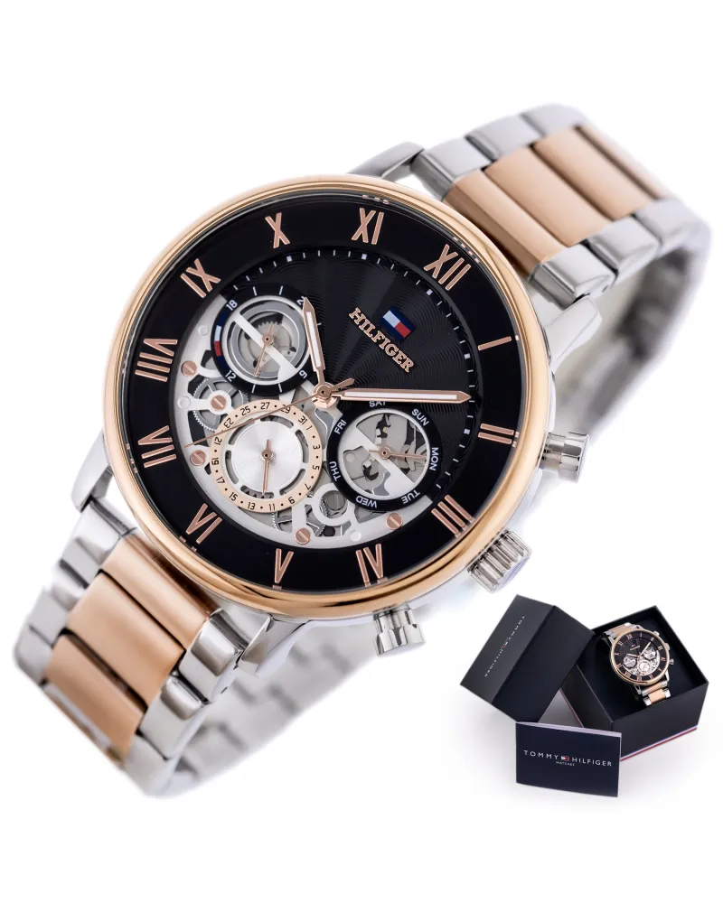 ZEGAREK MĘSKI TOMMY HILFIGER 1710570 Legend (zf107b) + BOX ZEGAREK MĘSKI TOMMY HILFIGER 1710570 Legend (zf107b) + BOX