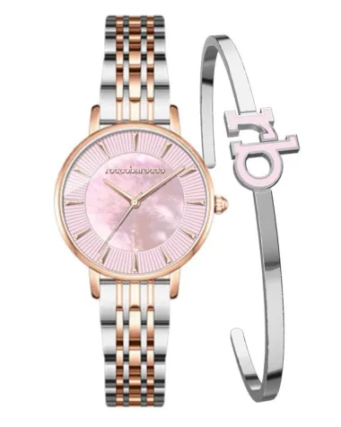 ZEGAREK DAMSKI ROCCOBAROCCO BOXSET RB.4659L-02M(zo506b)