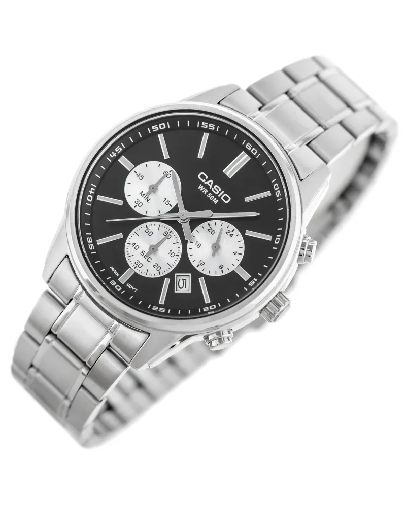 ZEGAREK MĘSKI CASIO MTP-E515D-1A (zd265a) + BOX ZEGAREK MĘSKI CASIO MTP-E515D-1A (zd265a) + BOX