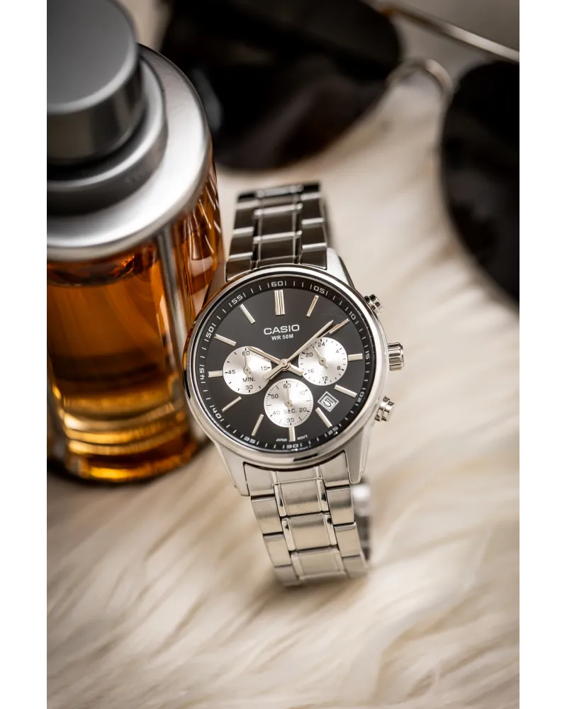 ZEGAREK MĘSKI CASIO MTP-E515D-1A (zd265a) + BOX ZEGAREK MĘSKI CASIO MTP-E515D-1A (zd265a) + BOX