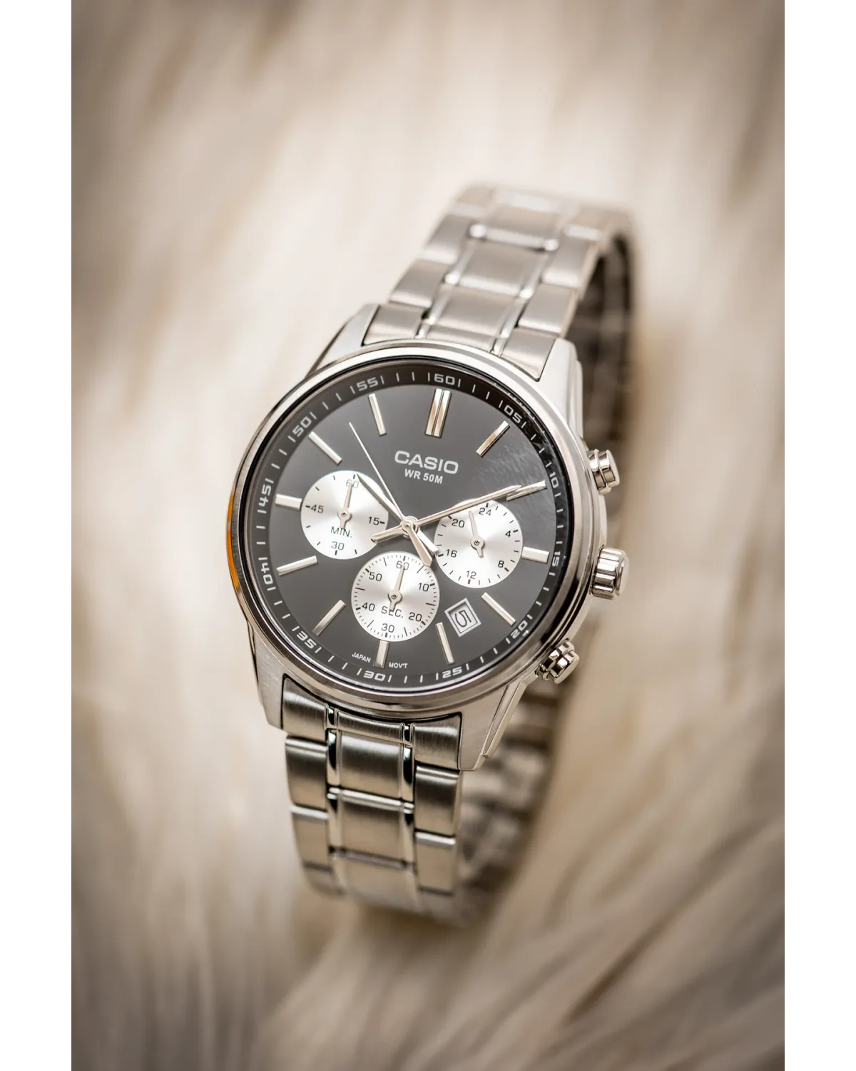 ZEGAREK MĘSKI CASIO MTP-E515D-1A (zd265a) + BOX ZEGAREK MĘSKI CASIO MTP-E515D-1A (zd265a) + BOX