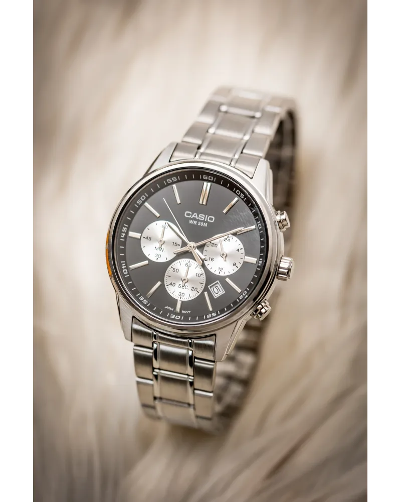 ZEGAREK MĘSKI CASIO MTP-E515D-1A (zd265a) + BOX ZEGAREK MĘSKI CASIO MTP-E515D-1A (zd265a) + BOX