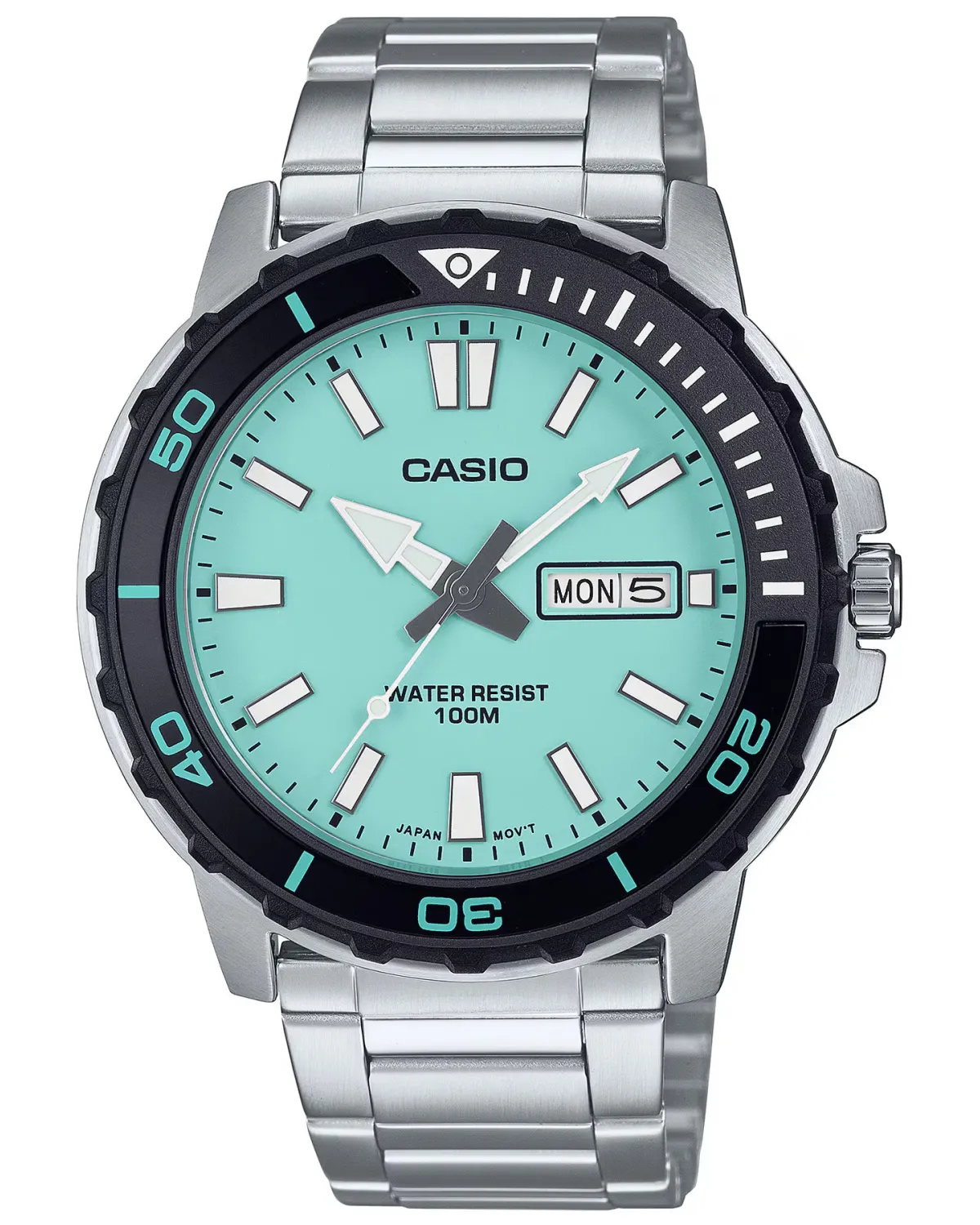 Zegarek Męski Casio  MTD-125D-2A2 + BOX WR100