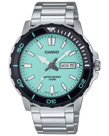 Zegarek Męski Casio MTD-125D-2A2 + BOX WR100