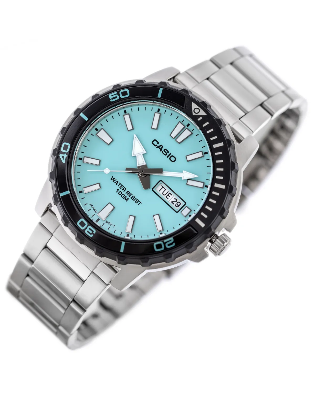 Zegarek Męski Casio  MTD-125D-2A2 + BOX WR100