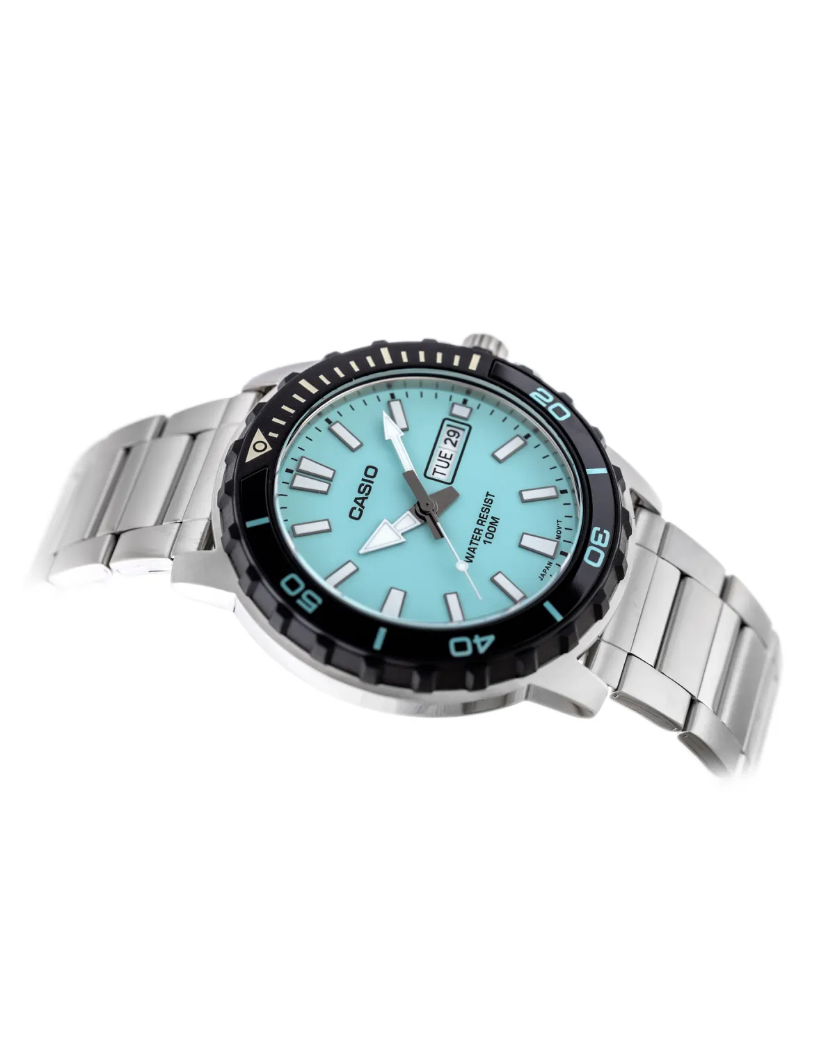 Zegarek Męski Casio  MTD-125D-2A2 + BOX WR100