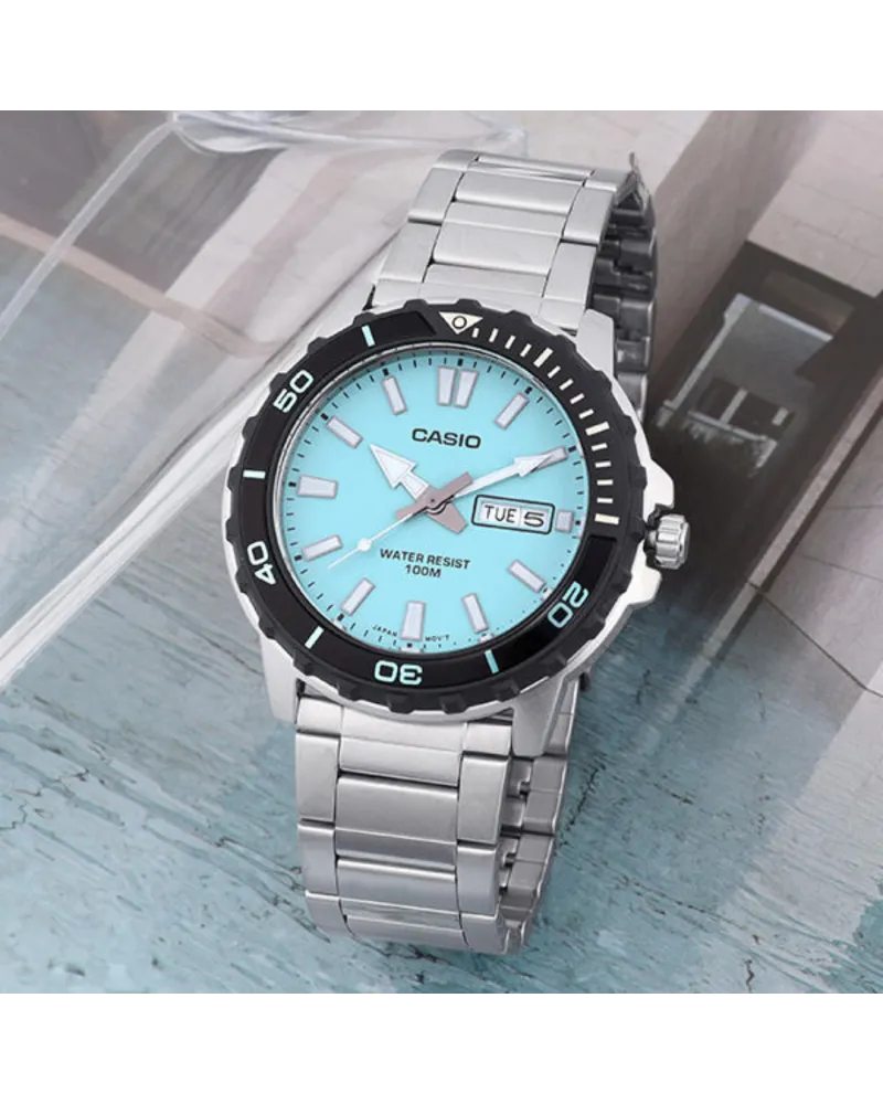 Zegarek Męski Casio  MTD-125D-2A2 + BOX WR100