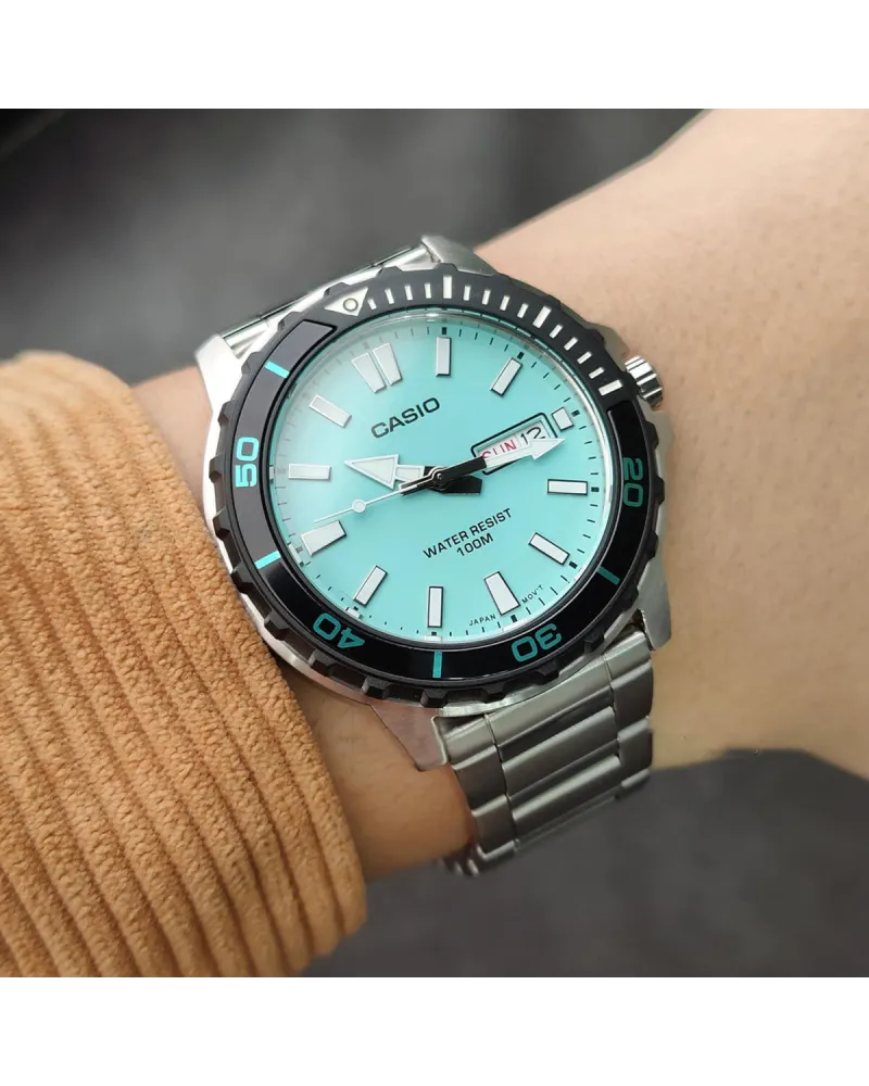 Zegarek Męski Casio  MTD-125D-2A2 + BOX WR100