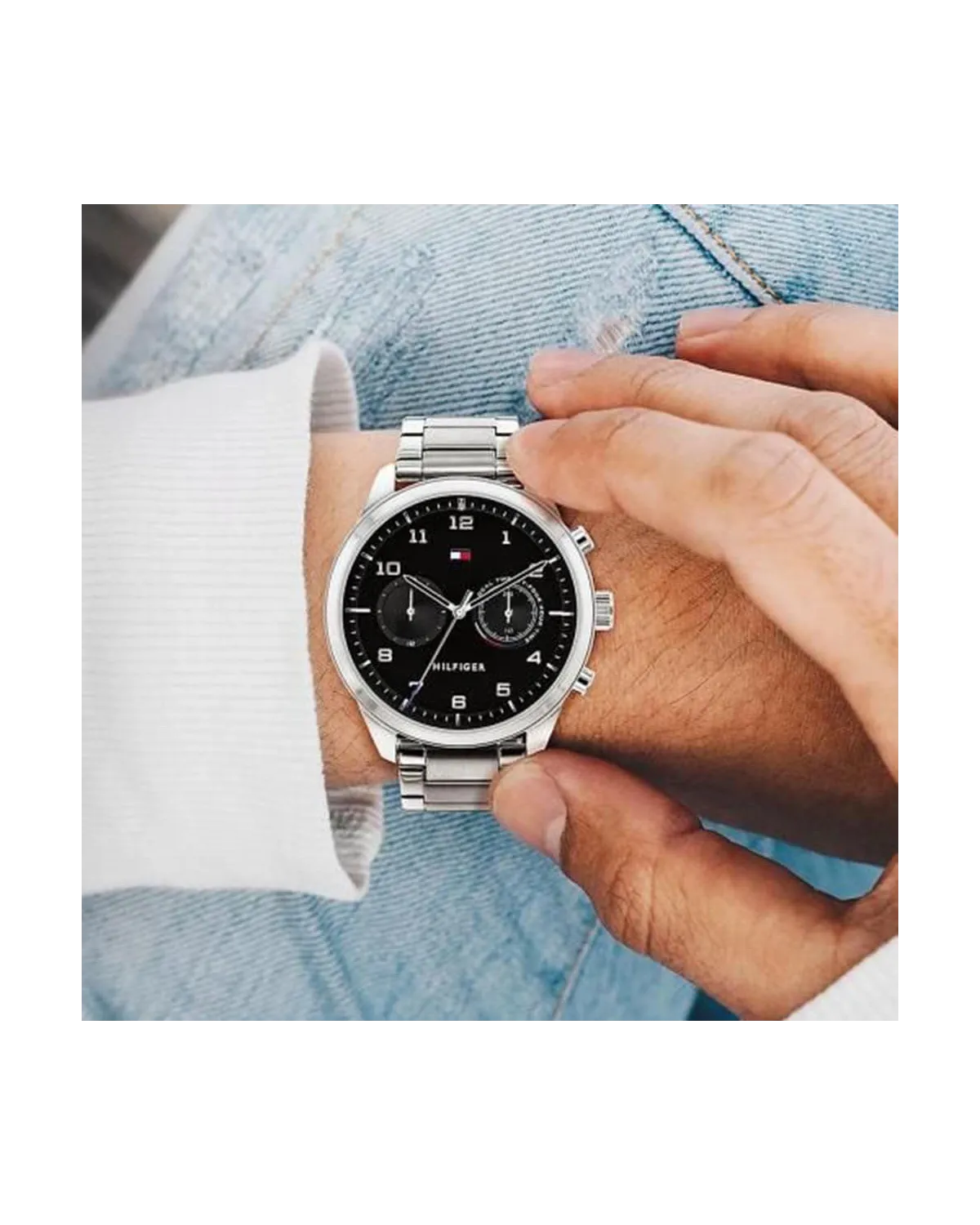 ZEGAREK MĘSKI TOMMY HILFIGER 1791784 PATRICK (zf034c) ZEGAREK MĘSKI TOMMY HILFIGER 1791784 PATRICK (zf034c)