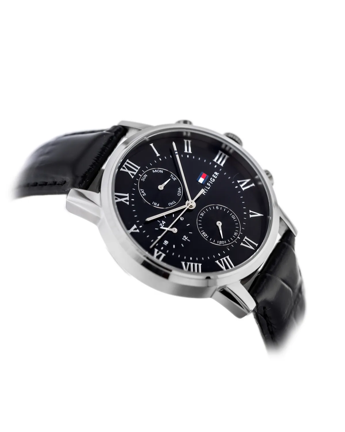 ZEGAREK MĘSKI TOMMY HILFIGER 1791401 KANE (zf045c) + BOX ZEGAREK MĘSKI TOMMY HILFIGER 1791401 KANE (zf045c) + BOX