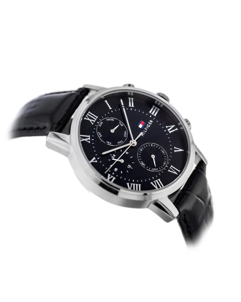 ZEGAREK MĘSKI TOMMY HILFIGER 1791401 KANE (zf045c) + BOX ZEGAREK MĘSKI TOMMY HILFIGER 1791401 KANE (zf045c) + BOX