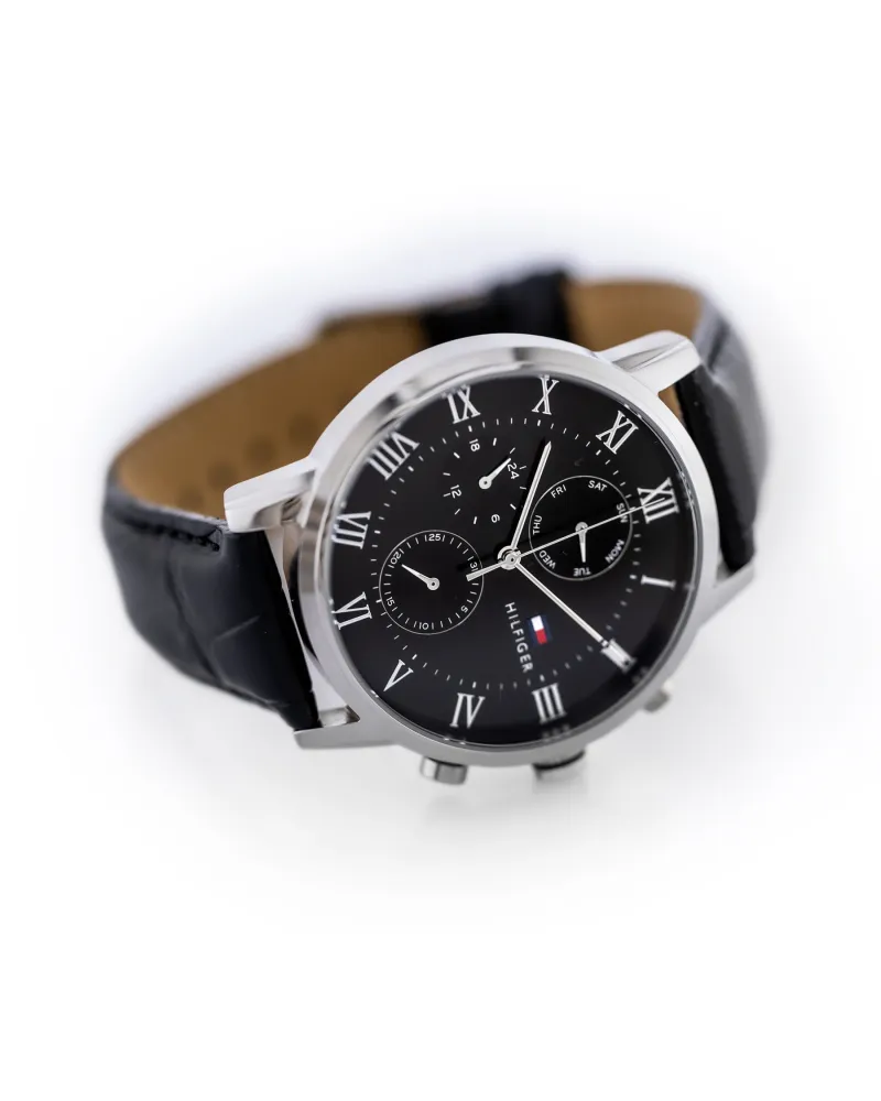 ZEGAREK MĘSKI TOMMY HILFIGER 1791401 KANE (zf045c) + BOX ZEGAREK MĘSKI TOMMY HILFIGER 1791401 KANE (zf045c) + BOX