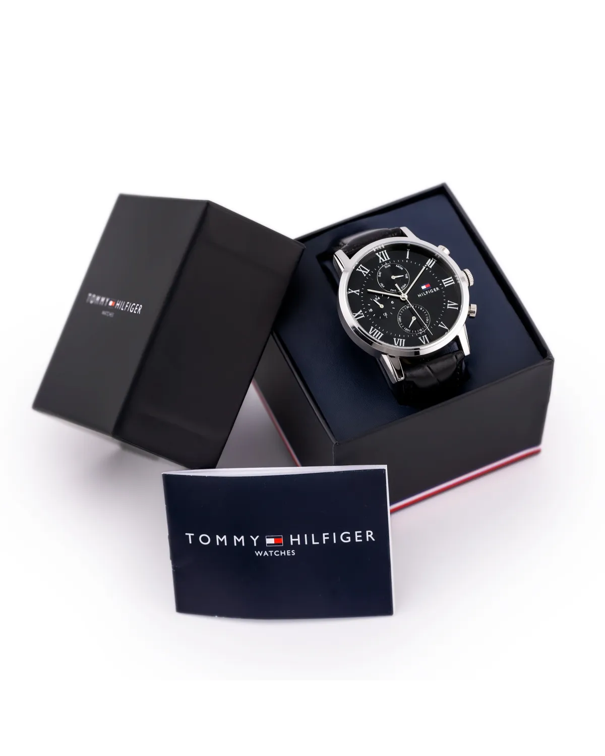 ZEGAREK MĘSKI TOMMY HILFIGER 1791401 KANE (zf045c) + BOX ZEGAREK MĘSKI TOMMY HILFIGER 1791401 KANE (zf045c) + BOX