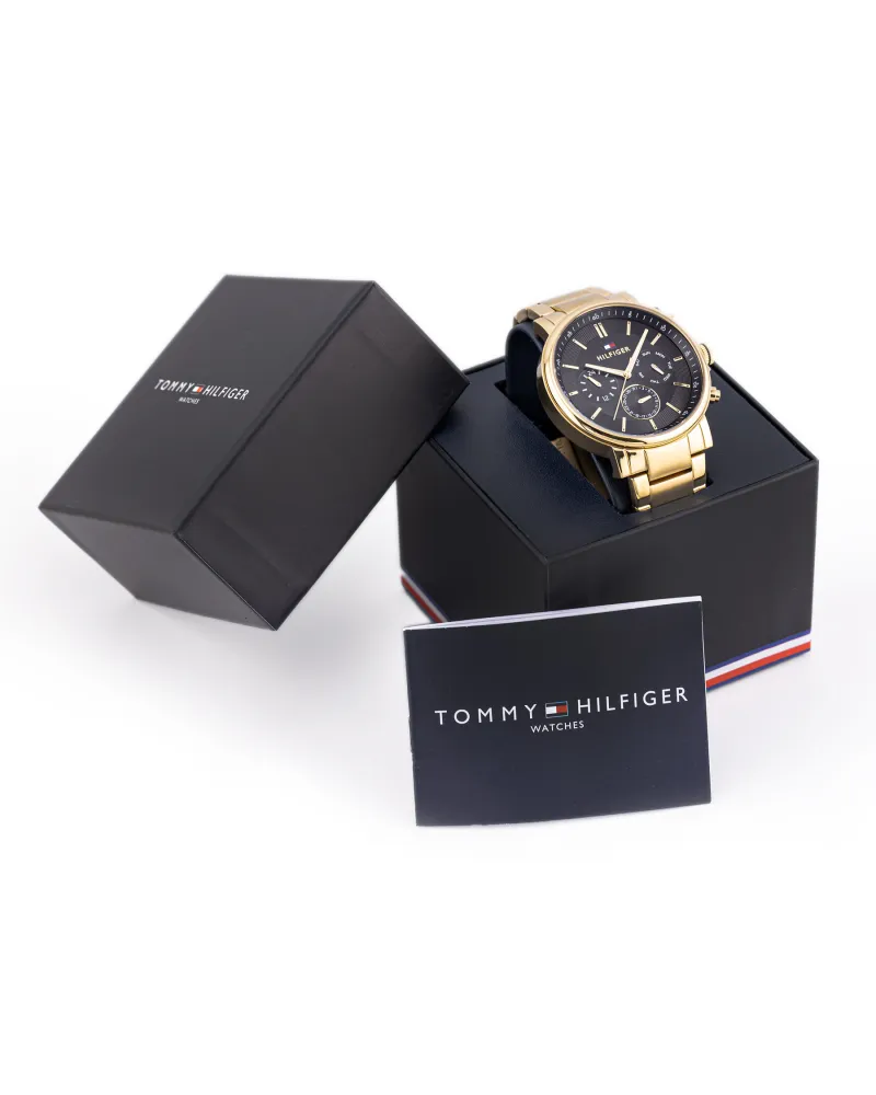 ZEGAREK MĘSKI TOMMY HILFIGER TYSON 1710589 (zf100b) + BOX ZEGAREK MĘSKI TOMMY HILFIGER TYSON 1710589 (zf100b) + BOX