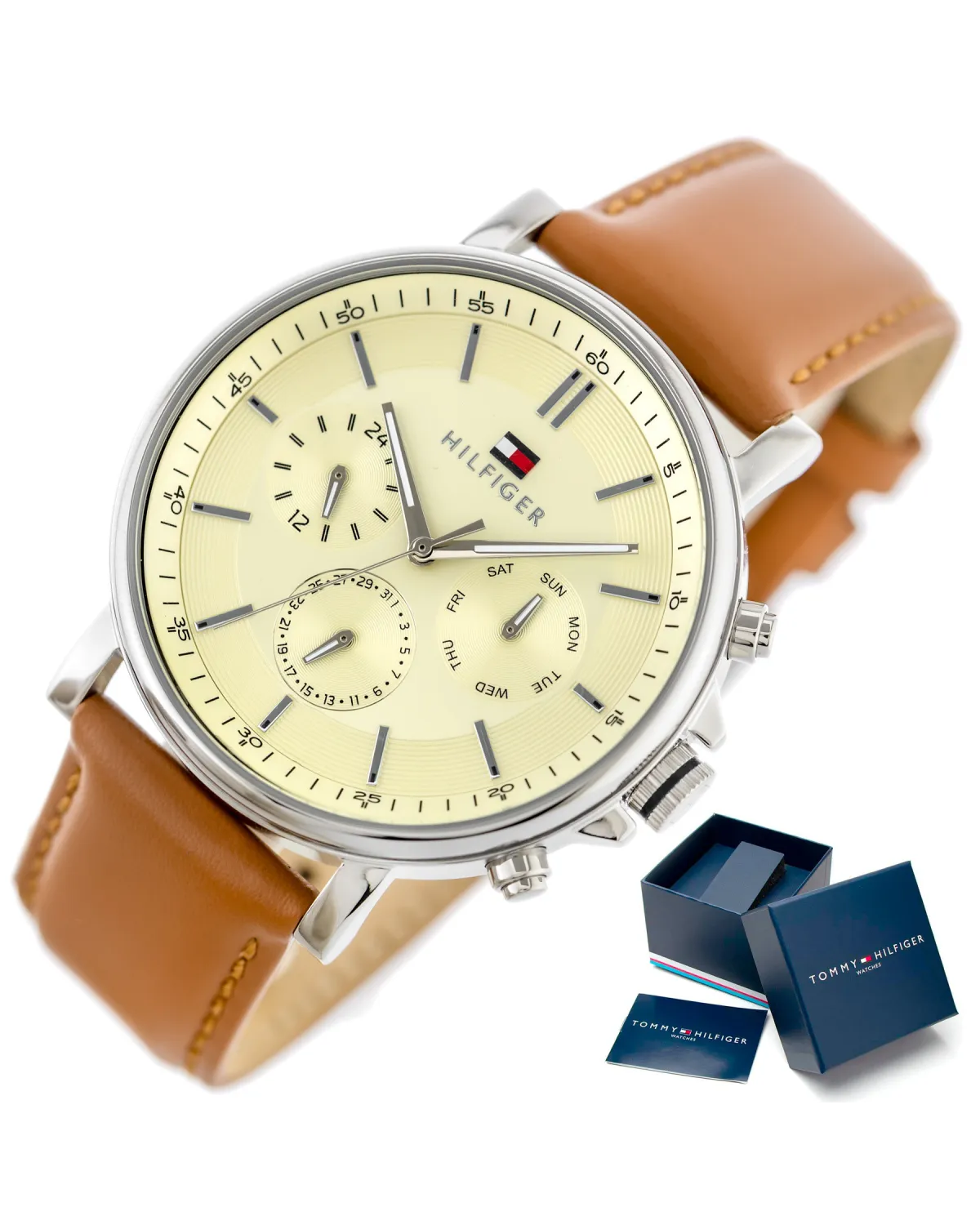 ZEGAREK MĘSKI TOMMY HILFIGER TYSON 1792143 (zf100e) + BOX
