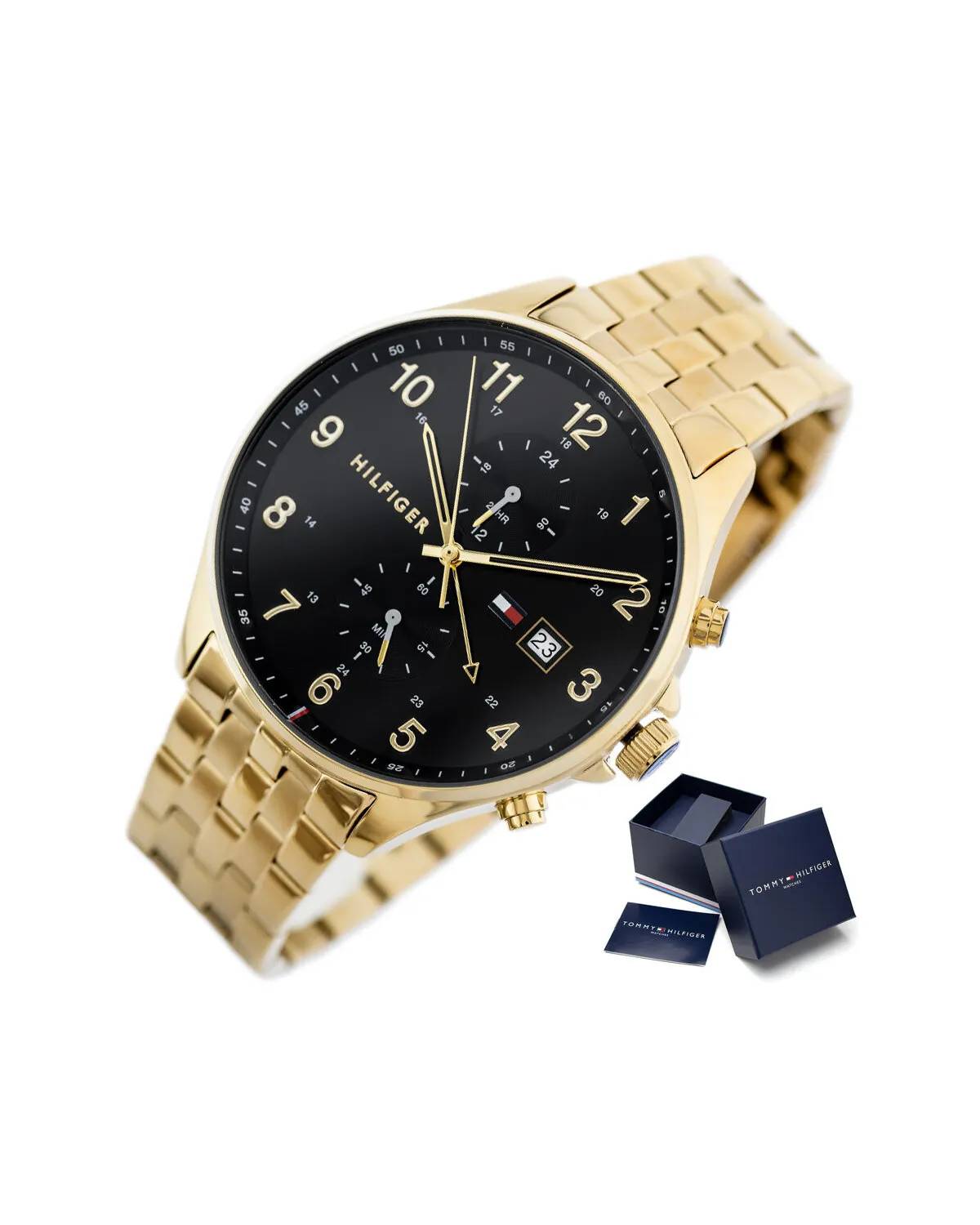 ZEGAREK MĘSKI TOMMY HILFIGER 1791708 WEST (zf018b) + BOX ZEGAREK MĘSKI TOMMY HILFIGER 1791708 WEST (zf018b) + BOX