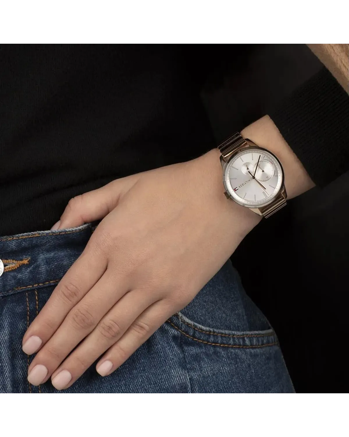 ZEGAREK DAMSKI TOMMY HILFIGER 1782021 BROOKE (zf522a) + BOX