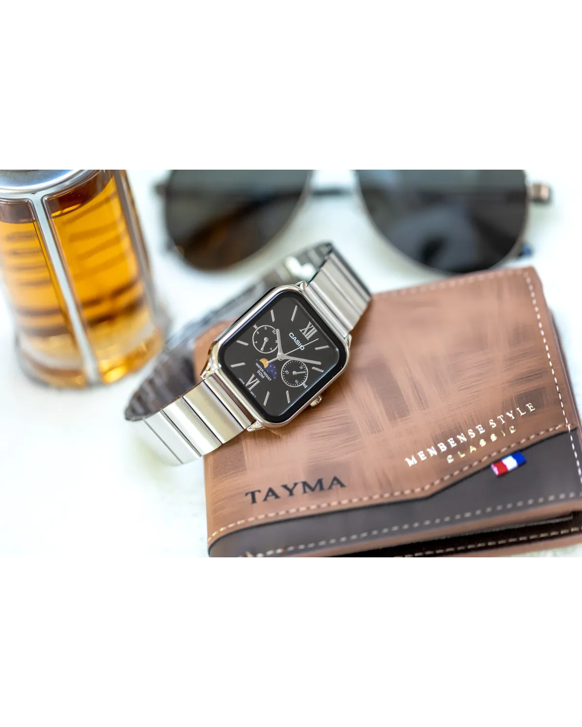 ZEGAREK MĘSKI CASIO MTP-M305D-1A2 + BOX ZEGAREK MĘSKI CASIO MTP-M305D-1A2 + BOX