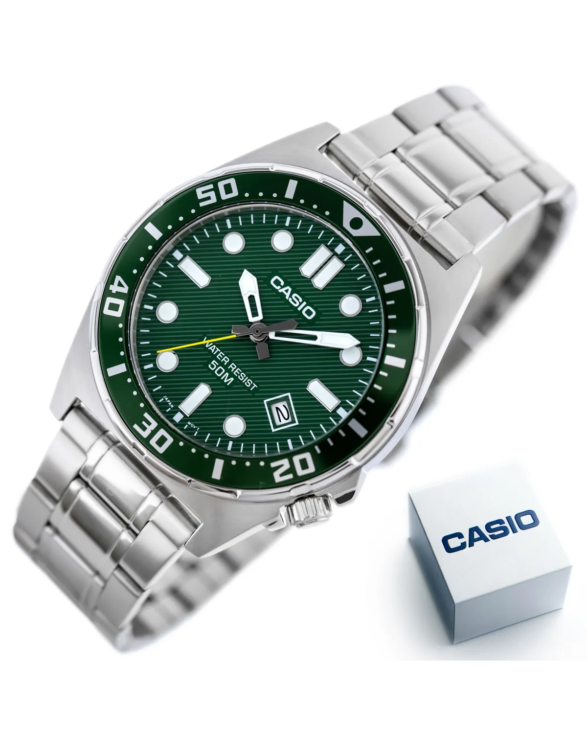 Zegarek Męski Casio MTD-135D-3A + BOX Zegarek Męski Casio MTD-135D-3A + BOX