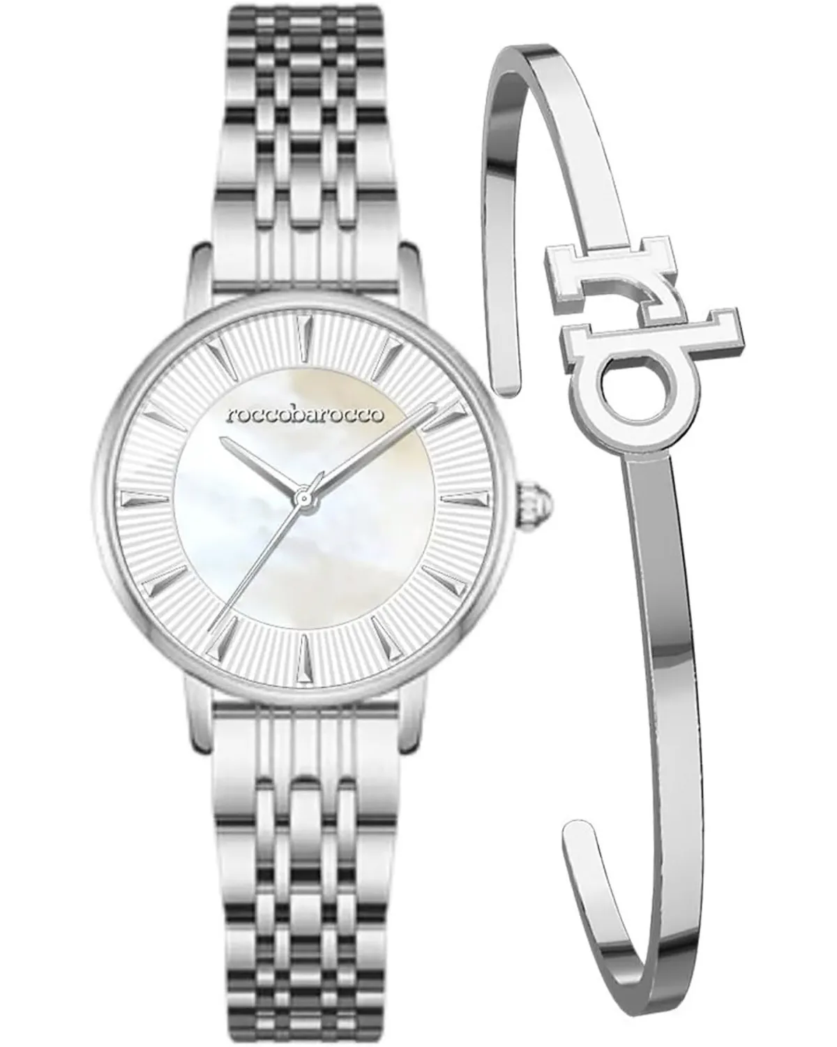 ZEGAREK DAMSKI ROCCOBAROCCO BOXSET RB.4659L-01M(zo506a)