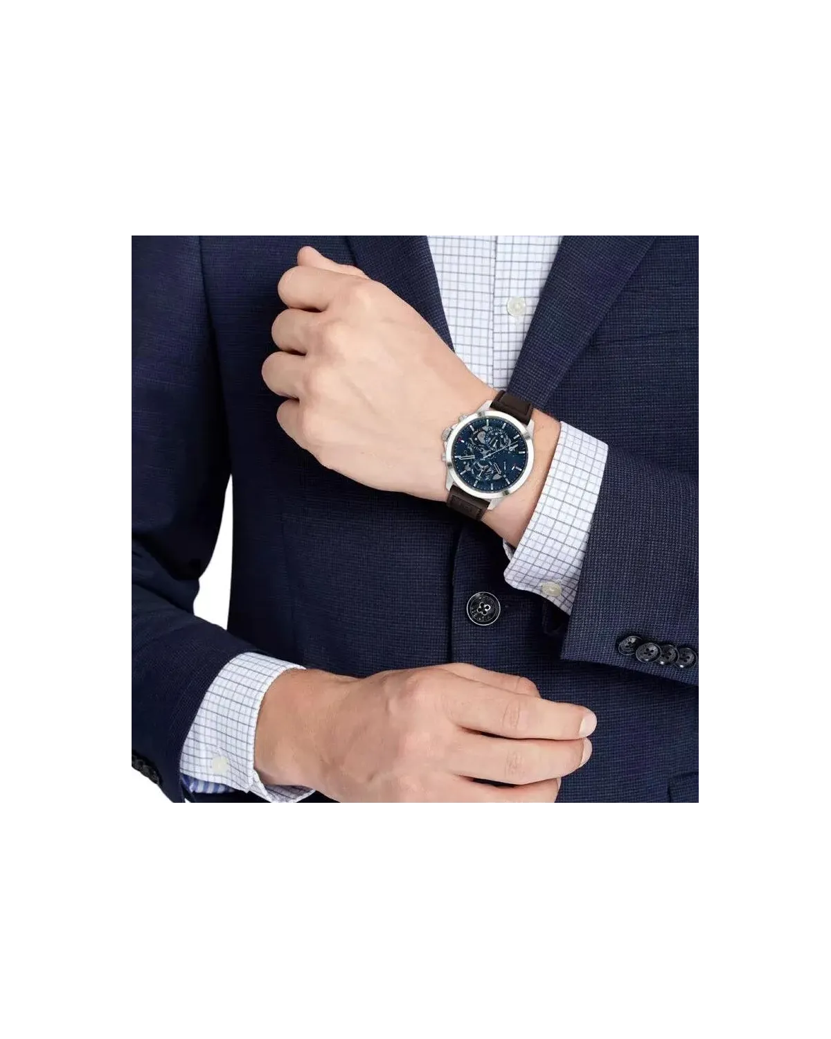ZEGAREK MĘSKI TOMMY HILFIGER 1710476 Henry (zf081b) ZEGAREK MĘSKI TOMMY HILFIGER 1710476 Henry (zf081b)