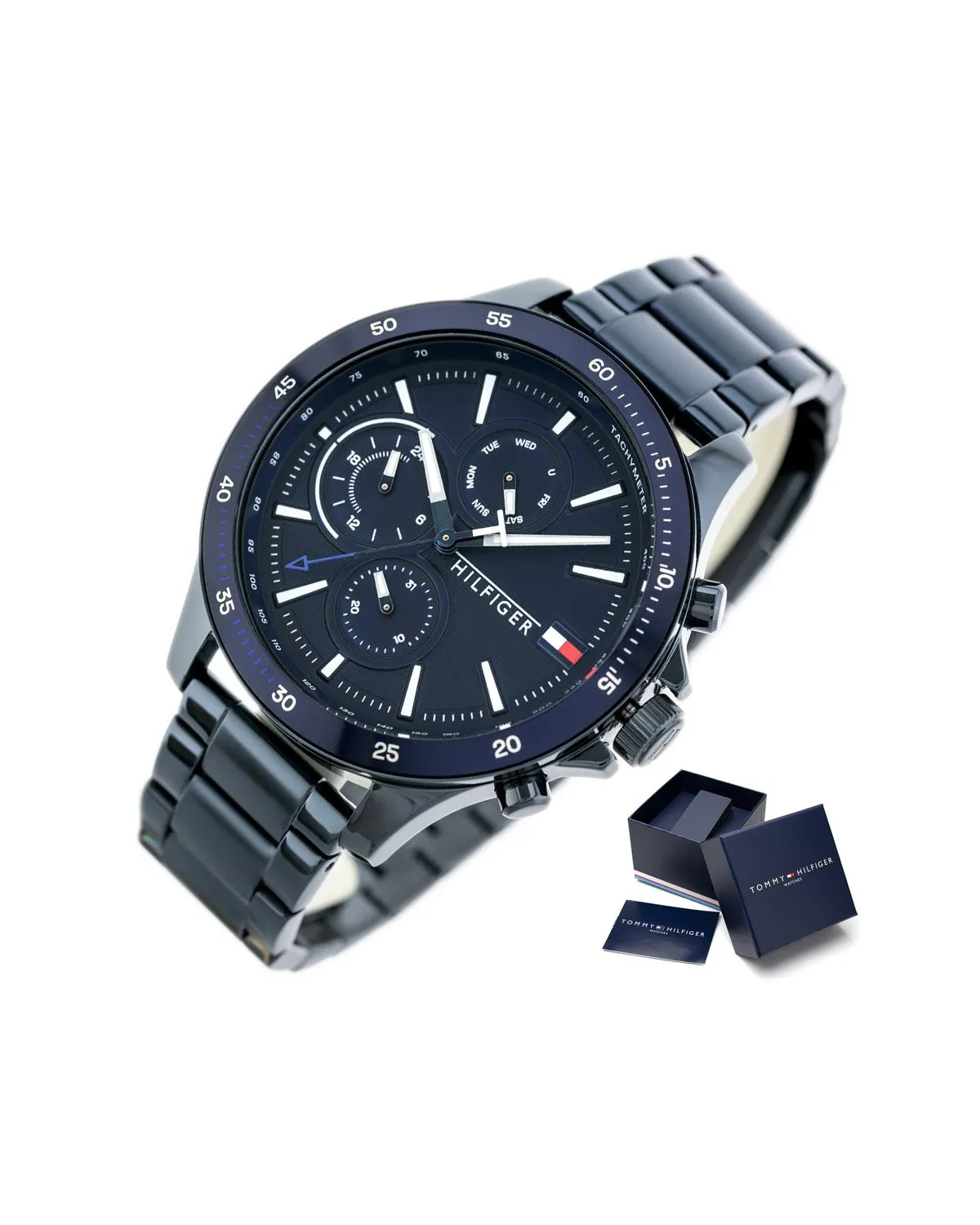 ZEGAREK MĘSKI TOMMY HILFIGER 1791720 BANK (zf022b)