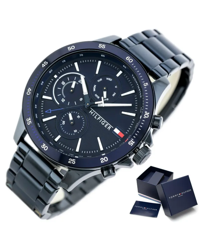 ZEGAREK MĘSKI TOMMY HILFIGER 1791720 BANK (zf022b)