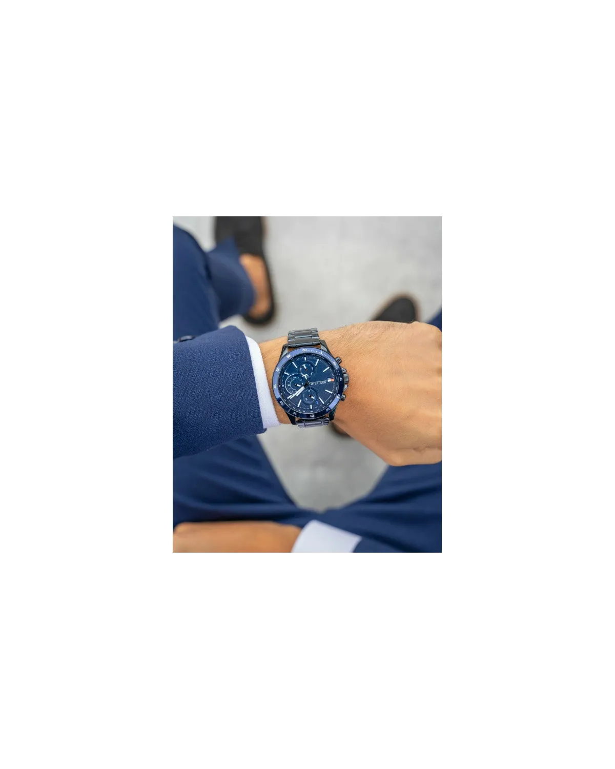 ZEGAREK MĘSKI TOMMY HILFIGER 1791720 BANK (zf022b)