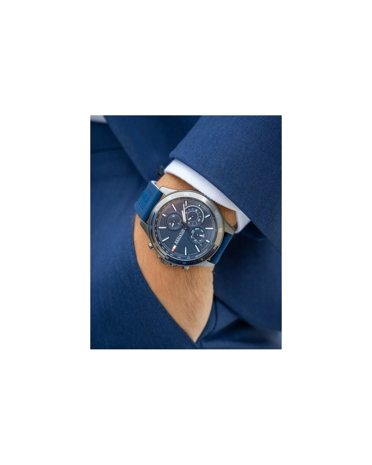 ZEGAREK MĘSKI TOMMY HILFIGER 1791721 BANK (zf023a)