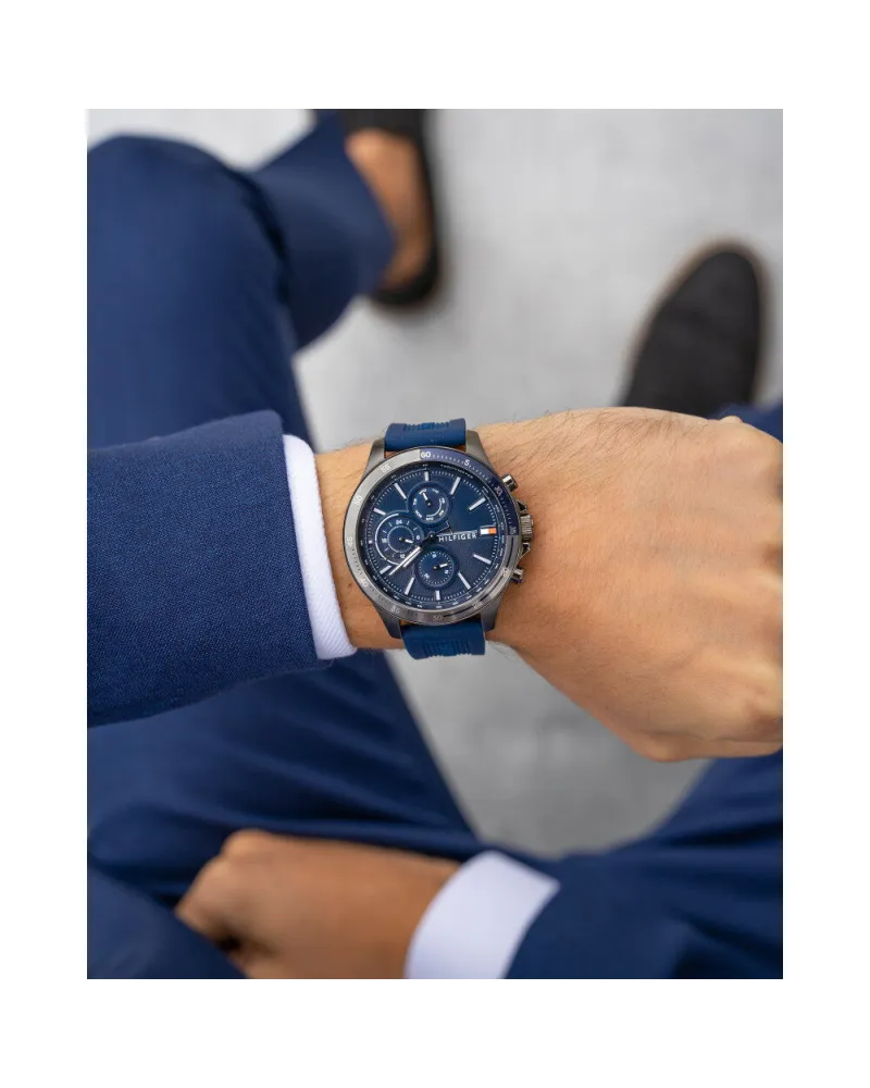 ZEGAREK MĘSKI TOMMY HILFIGER 1791721 BANK (zf023a)