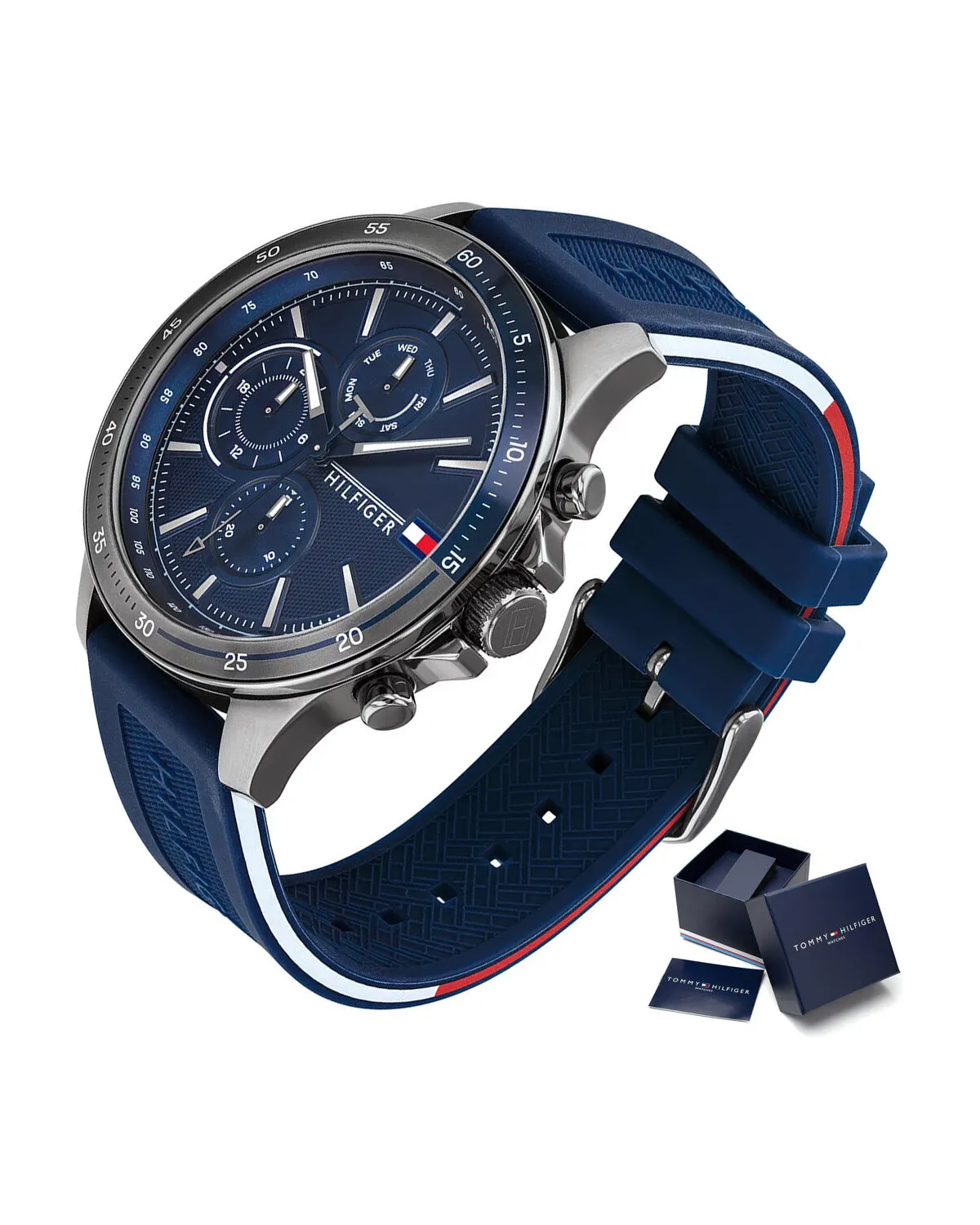 ZEGAREK MĘSKI TOMMY HILFIGER 1791721 BANK (zf023a)