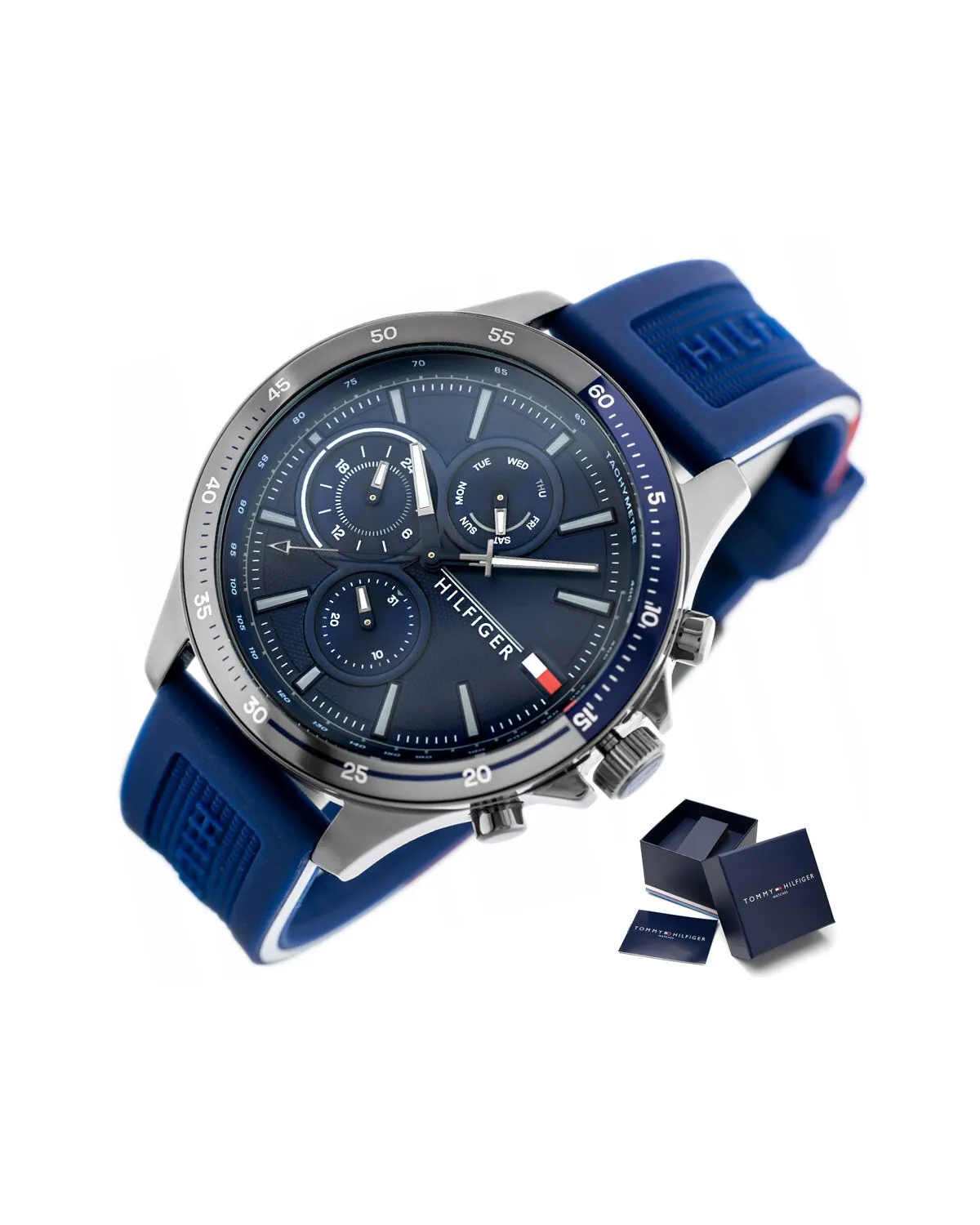 ZEGAREK MĘSKI TOMMY HILFIGER 1791721 BANK (zf023a)