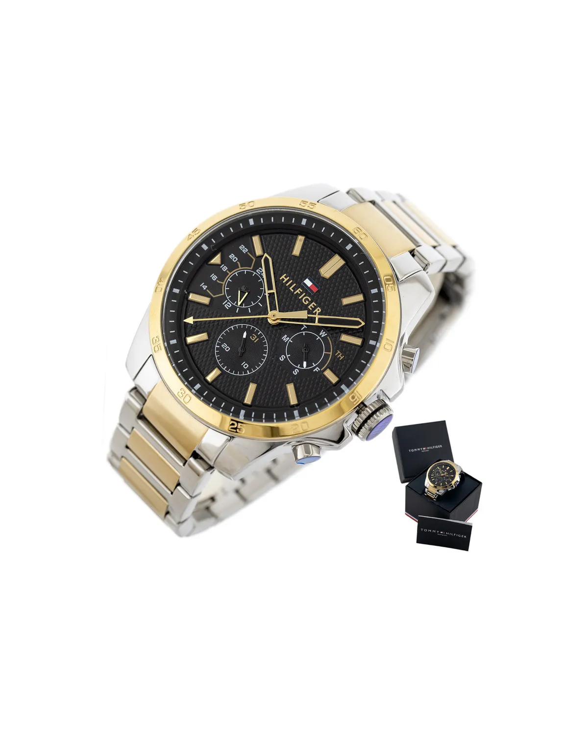 ZEGAREK MĘSKI TOMMY HILFIGER 1791559 DECKER +BOX