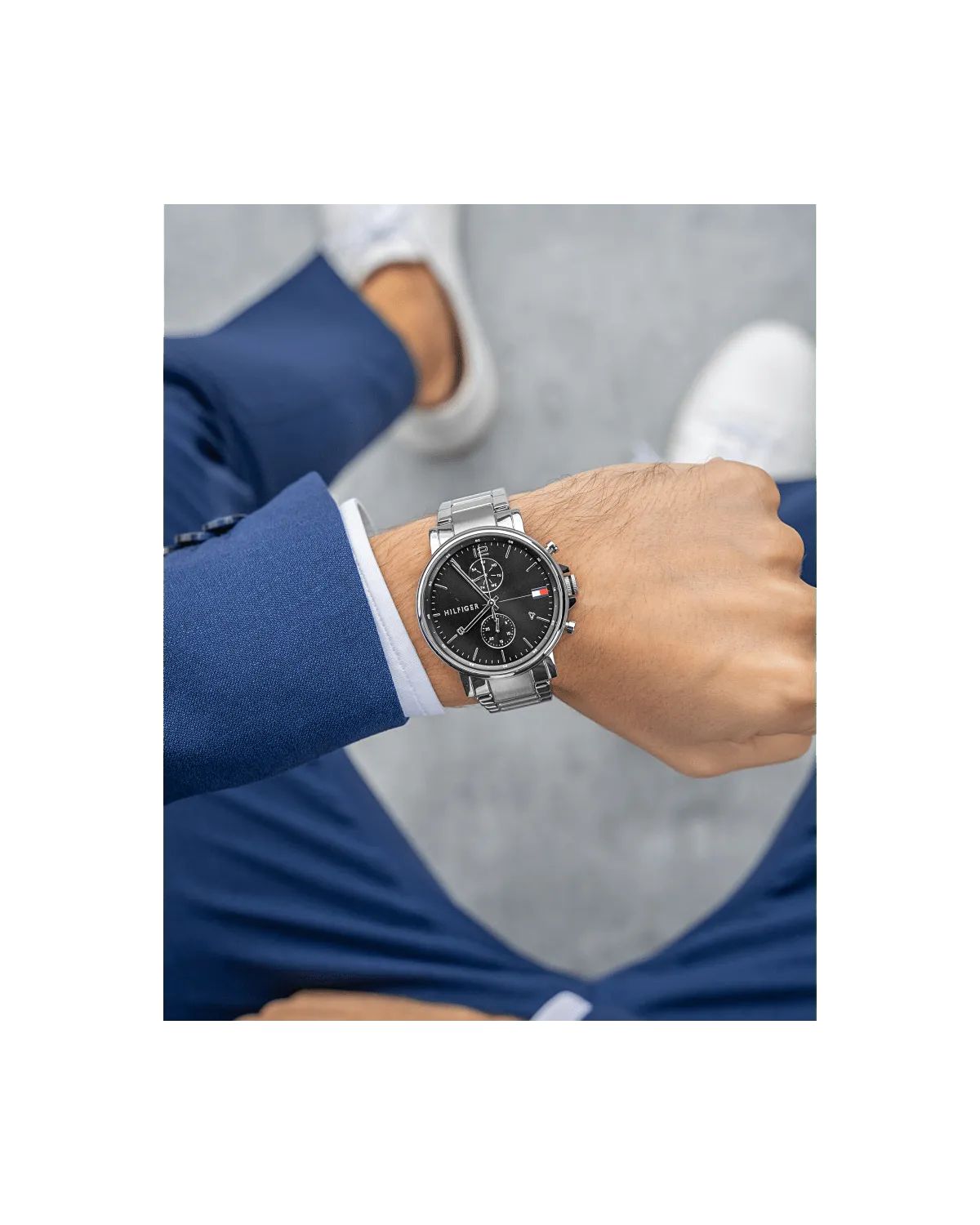 ZEGAREK MĘSKI TOMMY HILFIGER 1710413 DANIEL (zf009a) + BOX