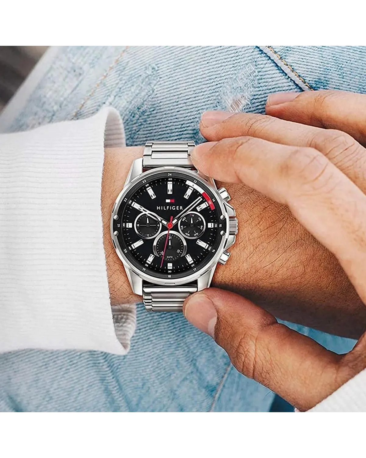 ZEGAREK MĘSKI TOMMY HILFIGER 1791936 MASON (zf065b)
