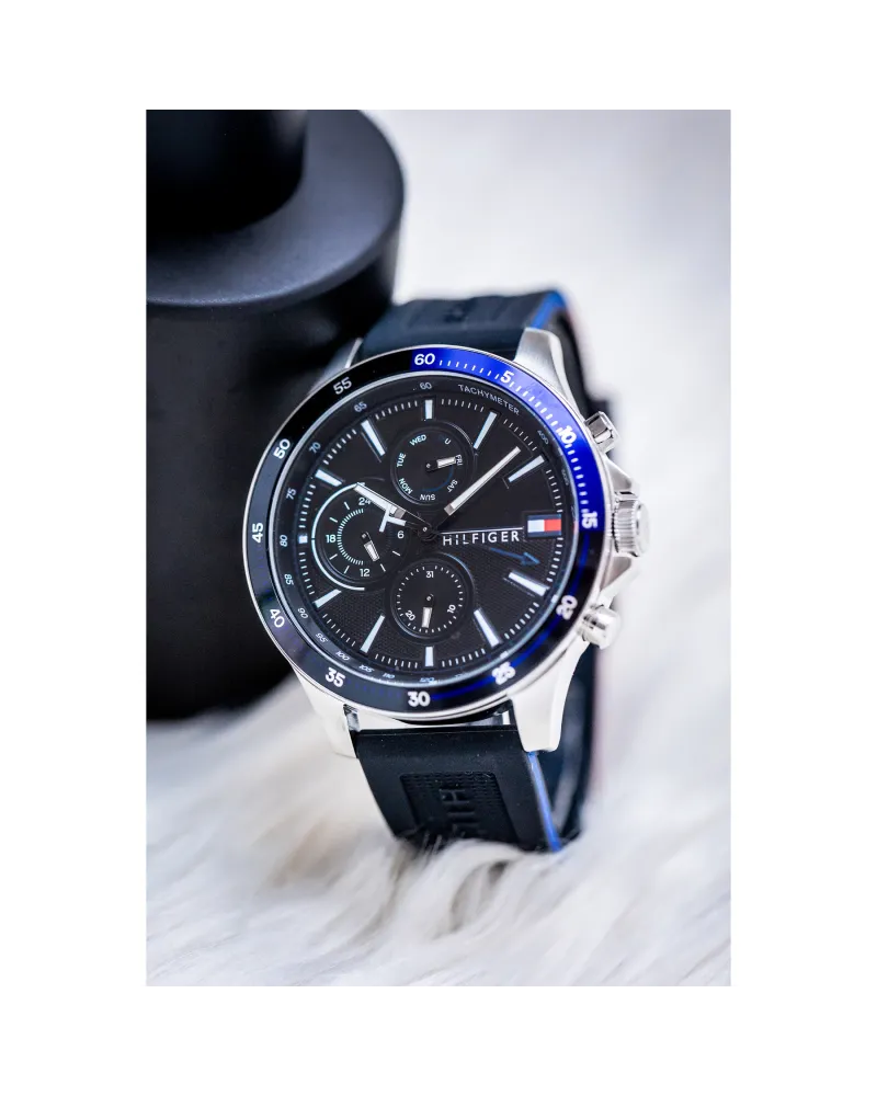 ZEGAREK MĘSKI TOMMY HILFIGER 1791724 BANK (zf023d)