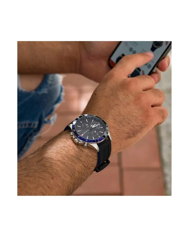 ZEGAREK MĘSKI TOMMY HILFIGER 1791724 BANK (zf023d)