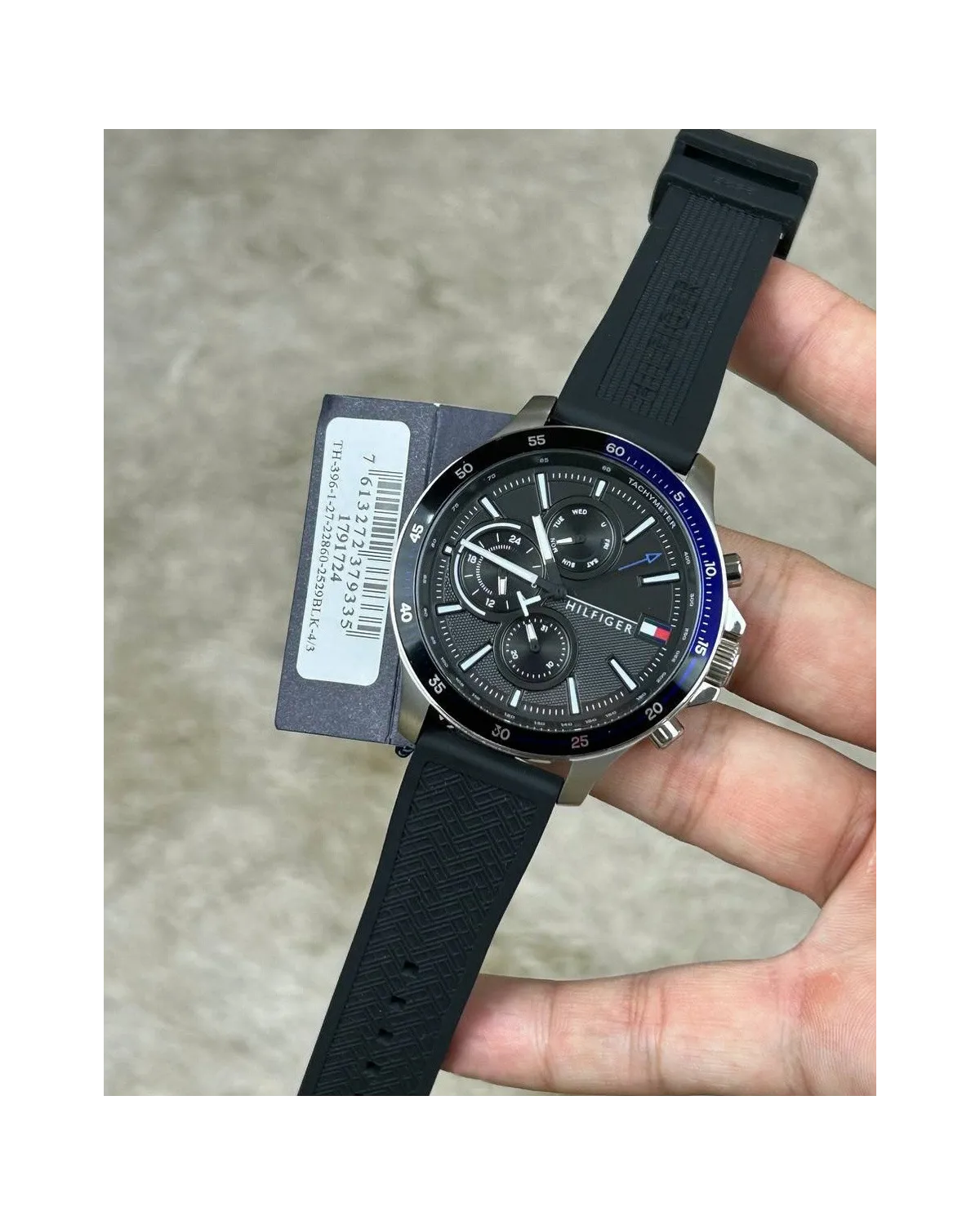 ZEGAREK MĘSKI TOMMY HILFIGER 1791724 BANK (zf023d)