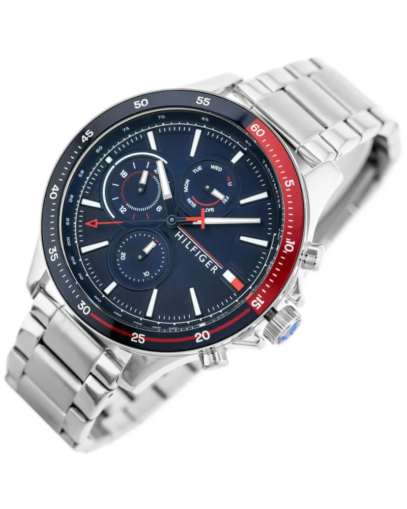 ZEGAREK MĘSKI TOMMY HILFIGER 1791718 BANK (zf022a)